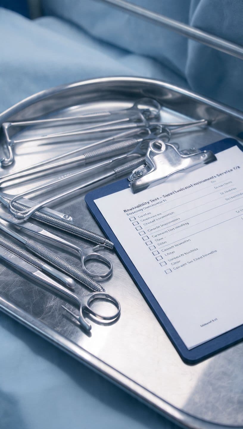 Material Testing for Medical & Surgical Instruments laboratory testing